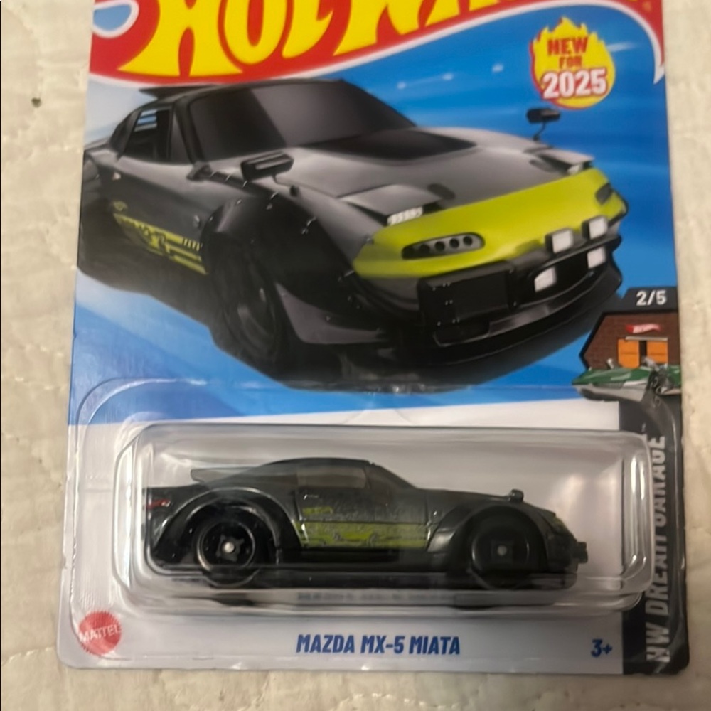 Black and Green Die-Cast Car